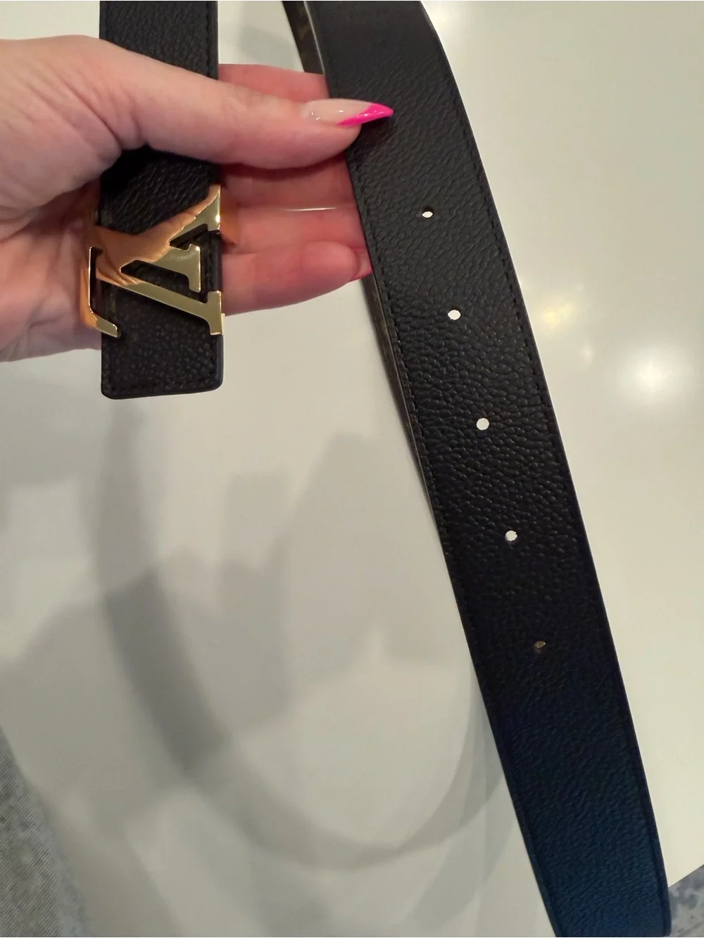 Louis Vuitton Initiales 30mm Reversible Belt